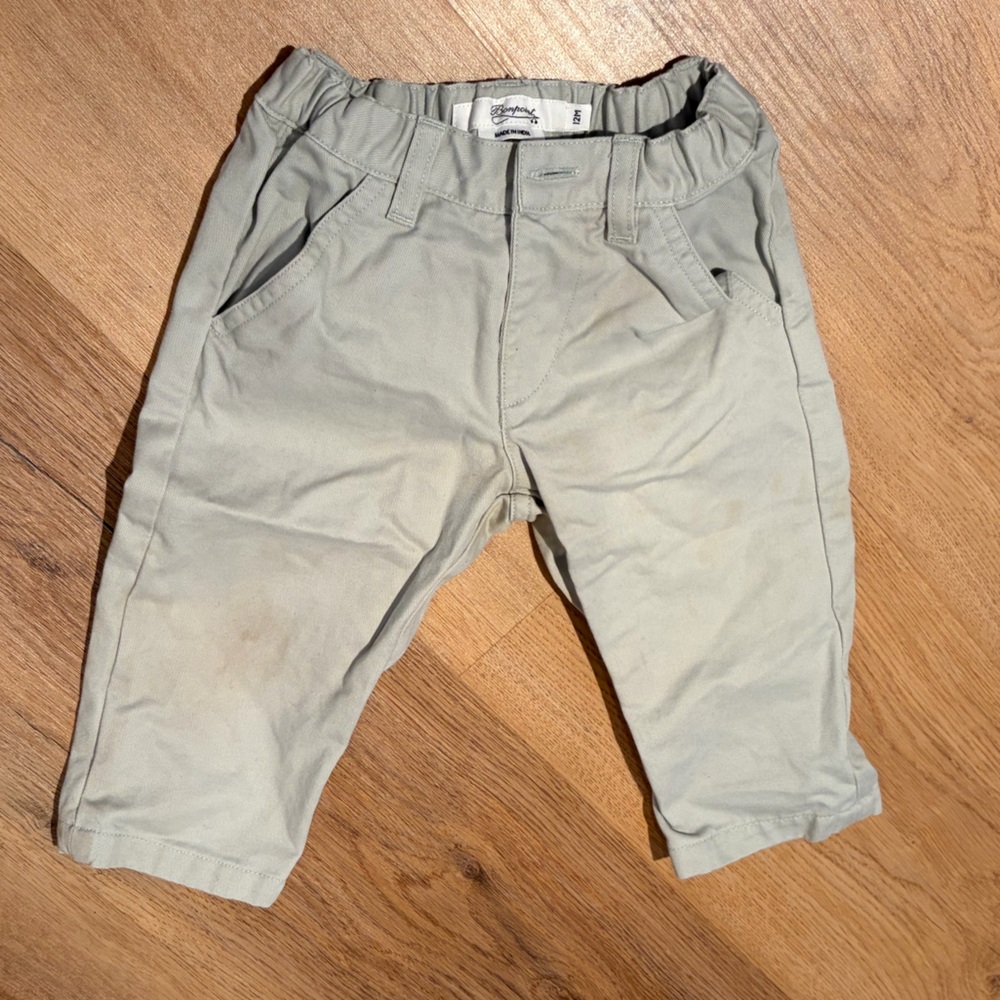 Bonpoint 12m Light Gray‎ Pants